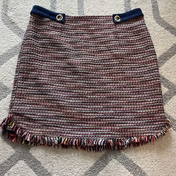 Laundry by Shelli Segal Mini Skirt Tweed Size 12 - Picture 1 of 8